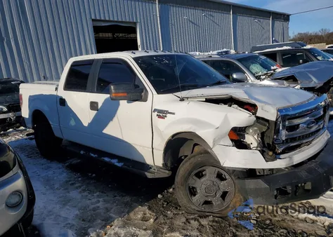 2013 Ford F150 Supercrew из США, поврежденный, VIN 1FTEW1CM4DKF00472